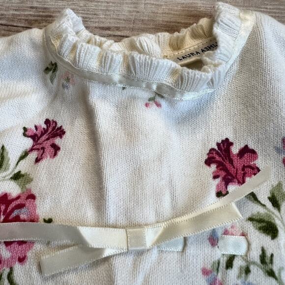 Laura Ashley Floral Dress 18m - Picture 9 of 9